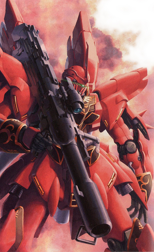 The ghost of Char Aznable - Mobile Suit gundam Unicorn